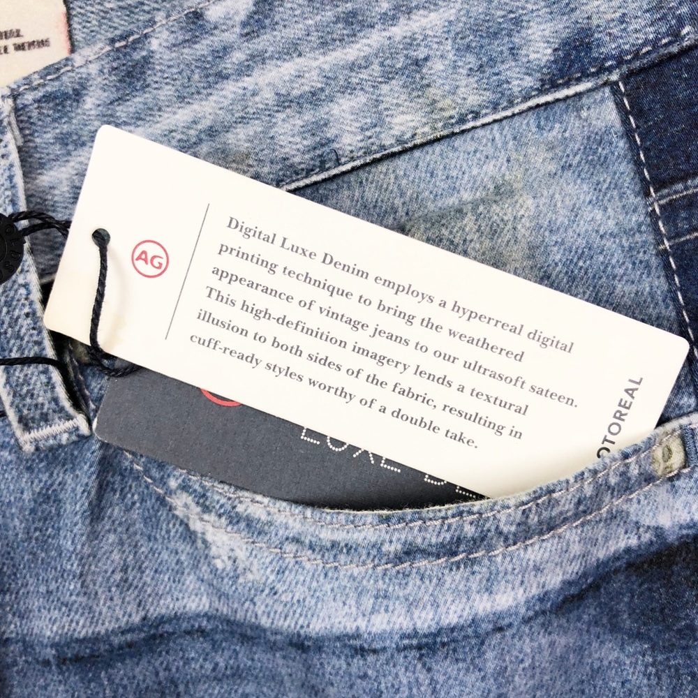 SOLDⓂ️ AG | Drew Digital Luxe Patchwork Jeans - Picture 7 of 8